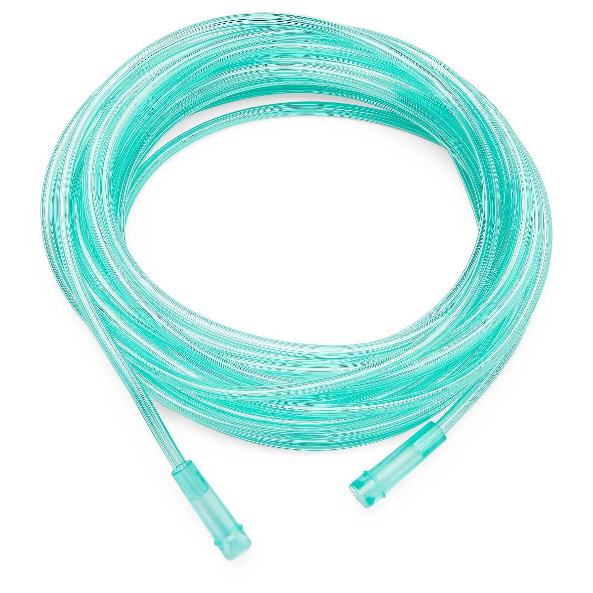 medline 14' oxygen tubing green with standard connector